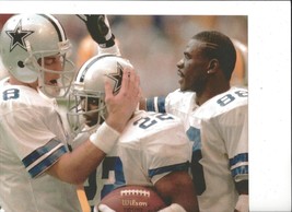 Troy Aikman Emmitt Smith M Irvin 8X10 Photo Dallas Cowboys Picture Nfl Football - £3.93 GBP