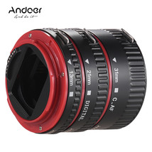 Auto Focus Macro Lens Extension Tube Ring Fit For Canon EOS EF EF-S Camera H9G9 - $27.99