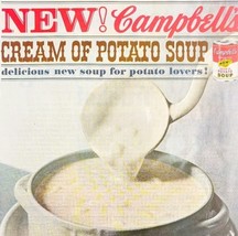 1964 Campbell&#39;s Condensed Cream Of Potato Soup Advertisement Classic Foo... - €25,92 EUR