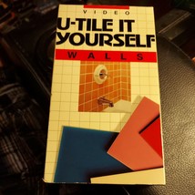 U-Tile It Yourself  Walls VHS Used Movie VCR Video Tape - $4.41
