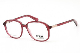 GUESS GU8255 071 Bordeaux 53mm Eyeglasses New Authentic - £22.64 GBP