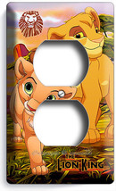 Lion King Baby Simba And Nala Outlet Wall Plate Cover Infant Nursery Room Decor - $9.99