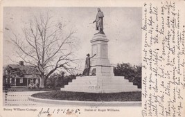 Providence Rhode Island RI Statue Roger Williams 1905 UDB Postcard C05 - £2.38 GBP