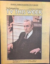 TV THIS WEEK Washington Star August 28, 1977 Jason Robards cover - £7.75 GBP