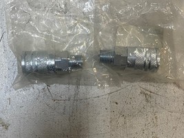 2 Qty of Speedaire 30E692 Quick Couplers 1/4MNPT 1/4 Body (2 Quantity) - €18,10 EUR