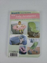 Simplicity #4636 Baby Accessories Car Seat Stroller Basket Pattern 2006 UNCUT! - $21.00