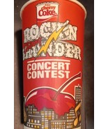 Vintage Rockin Thunder Cherry Coke Promo Cup.  Scott Shannons Westwood One - $5.00