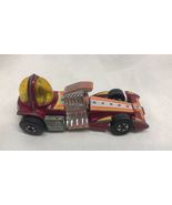 Vintage 1978 HOT WHEELS Blue Card Bubble Gunner Magenta Plum Vehicle Toy... - $16.34