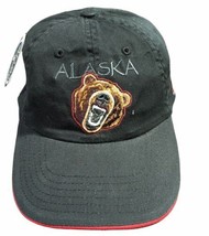 Alaska Grizzly Bear Bite Me Adjustable Baseball Ball Cap Hat New - £15.59 GBP