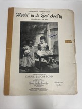 Movin’ in de Bes’ Soci’ty Sheet Music by Carrie Jacobs Bond - $12.82