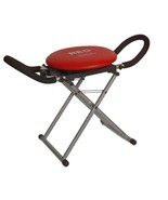 Red Fitness XL Abdominal Exercise Core Rotation &amp; Resistance Chair No Ma... - £67.15 GBP