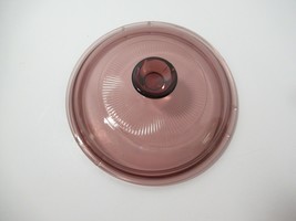 Pyrex Corning Visions Cranberry lid only V 1 C for 1 quart casserole - £6.98 GBP