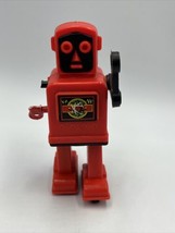 Robot Venus Wind Up Toy Red KO 1960s Rare Video Included READ - £79.92 GBP