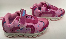Peppa Pig - Girls Rainbow Canvas Shoes - Size 5 - Pink - £17.19 GBP