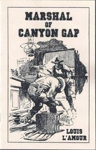 Marshal of Canyon Gap - Louis L&#39;Amour - Sabre Press 2020 Western Chapbook - €2,62 EUR
