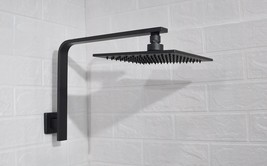 The Aquaiaw Shower Arm And Shower Head Bundle Features A 10 15 Inch Wall... - £97.52 GBP