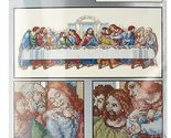 Janlynn Counted Cross Stitch Kit 26.5&quot;X10&quot;, The Last Supper (14 Count) - £15.20 GBP