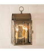 Toll House Outdoor Wall lantern light in Weathered Brass - £234.02 GBP