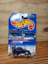 Hot Wheels 1999 First Editions FIAT 500C #919 Purple New In Package NIP - £5.31 GBP