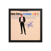 Johnny Rivers signed &quot;Discotheque Au Go Go!&quot; album Reprint - £58.77 GBP