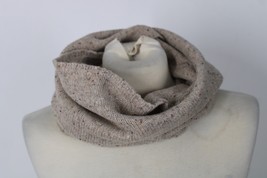 Mark and Graham Beige Flecked Knit 100% Wool Cowl Neck Scarf - $16.14