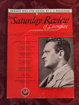 Saturday Review June 29 1940 Hans Zinsser H L Mencken Frederick Lewis Allen - £15.57 GBP