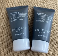 Theorie Body Detoxifying Charcoal Body Scrub - 2 Travel Sizes - $9.95