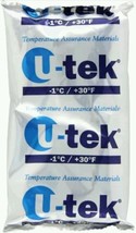 Thermosafe U-tek 412 Phase Change Material Gel, -1°C Temperature lot of ... - £28.68 GBP