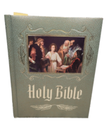 Holy Bible Catholic Heirloom Family Edition King James Red Letter Version Vtg - $20.99