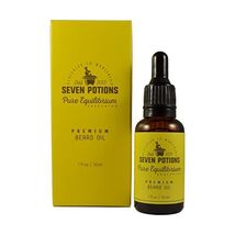 Beard Oil 30ml by Seven Potions. Scentless Beard Softener and Leave in C... - $48.00