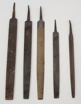 *J5) Vintage Mixed Lot of 5 Hand Files Machinist Bastard Half Round Tria... - $363.98 MXN *J5) Vintage Mixed Lot of 5 Hand Files Machinist Bastard Half Round Tria... - $363.98 MXN