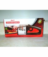 Brand New 4 in One Sharpener For Knives And  Scissors, Diamond, Tungsten... - $184.10 MXN