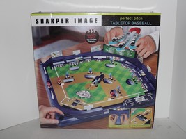 Sharper Image Perfect Pitch Tabletop Baseball Game 2016 New Damaged Box ... - £62.57 GBP