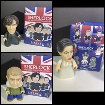 Sherlock In Coat Baker Street Titans Vinyl Blind Box Irene Chase &amp; John Watson - £7.09 GBP