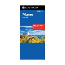 Rand McNally Easy to Fold: Maine State Laminated Map Rand McNally - $9.00