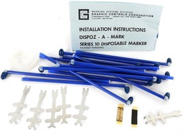 NEW GRAPHIC CONTROLS 10-213 BLUE CHART RECORDER INK KIT 10213 - $30.00