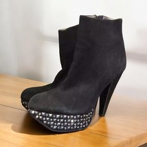 Sam Edelman Yalene suede leather studded boots Women’s Size 7 - $31.26