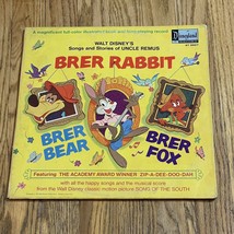 Walt Disney&#39;s Songs And Stories of Uncle Remus BRER RABBIT Record - $13.49