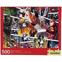 AQUARIUS Marvel Puzzle (500 Piece Jigsaw Puzzle) - Glare Free - Precisio... - £20.13 GBP