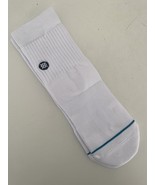 NWOT Stance Men&#39;s Medium White Socks Low Ankle Cut 1 Pair - £8.86 GBP