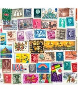 50 Stamps from World Countries Mixed Philately Used Postage Stamps Off P... - £7.64 GBP