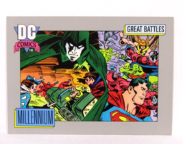 1992 DC Comics Series 1 Cosmic Cards Great Battles Millennium Superman #... - $3.95