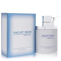 Yacht Man Metal by Myrurgia Eau De Toilette Spray 3.4 oz (Men) - $18.71