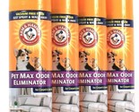 4 Arm &amp; Hammer 15 Oz Pet Max Odor Eliminator Carpet Upholstery Vacuum Fr... - £52.37 GBP