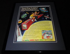 1987 Questron Learning System Framed 11x14 ORIGINAL Advertisement - $34.64