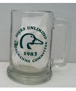 1983 Ducks unlimited Loyalhanna committee glass beer mug - $34.60