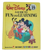Walt Disney Fun-To-Learn Library Volume 19 Book Only Guide Fun Learning 1986 - $9.59