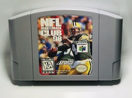 NFL Quarterback Club 98 Nintendo 64 N64 Game Cart Football OEM Retro GOOD SHAPE - £7.07 GBP