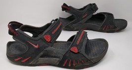 Nike ACG Santiam 4 Sport Sandals 312839-001 Men Size 12 Black Red Vintag... - $49.49
