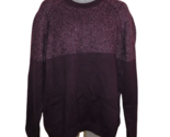 TED BAKER Mens Pullover Sweater Two Tone Purple TB 7, US 3XL New - $39.55
